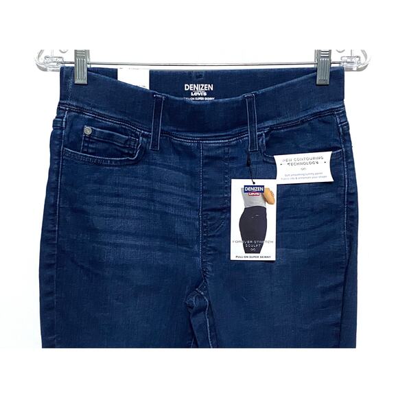 Denizen Levis Pull On Super Skinny Jeans Womens 6 W28 Forever Stretch Sculpt NWT - Picture 3 of 11
